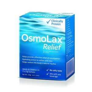 Osmolax Relief Travel Pack 7 x 17g Sachets (Total 119g)