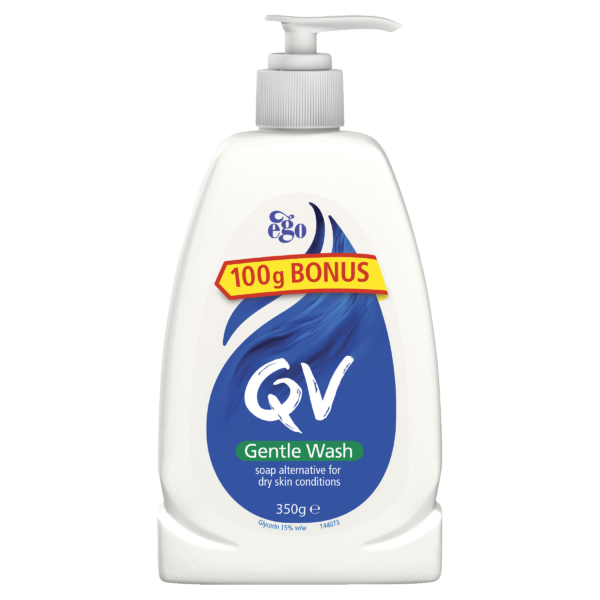 Ego QV Gentle Wash Pump 250g + Bonus 100g