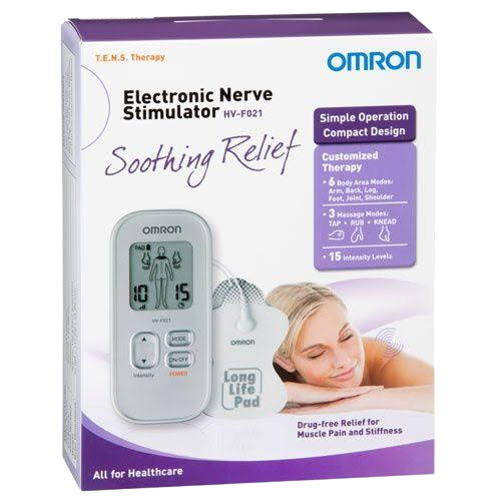 Omron-HVF021-Deluxe-TENS-Therapy-Device