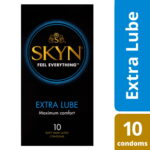 SKYN Extra Lube 10 Pack Condoms
