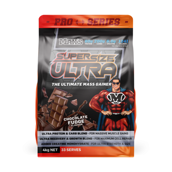 Max’s SuperSize Ultra Mass Gainer Protein