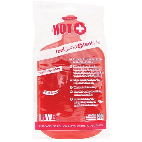 Mc Gloins Hot Water Bottle Assorted Colours