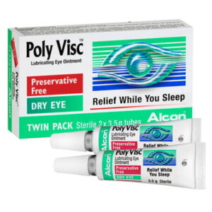 Poly Visc Twin Pack Eye Ointment Tubes 2 x 3.5g