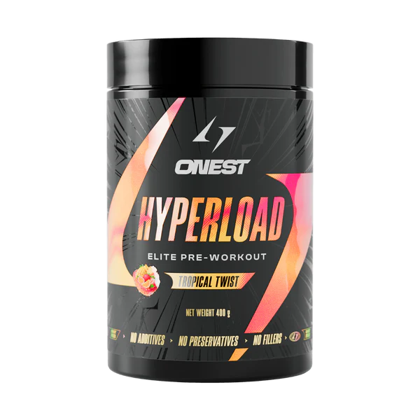 Onest Hyperload Elite Pre Workout - Tropical Twist 400g