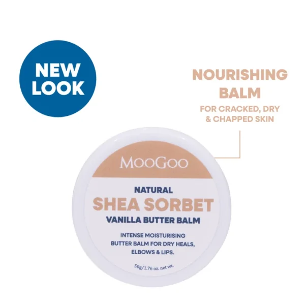 MooGoo Shea Sorbet Vanilla Butter Balm 50g