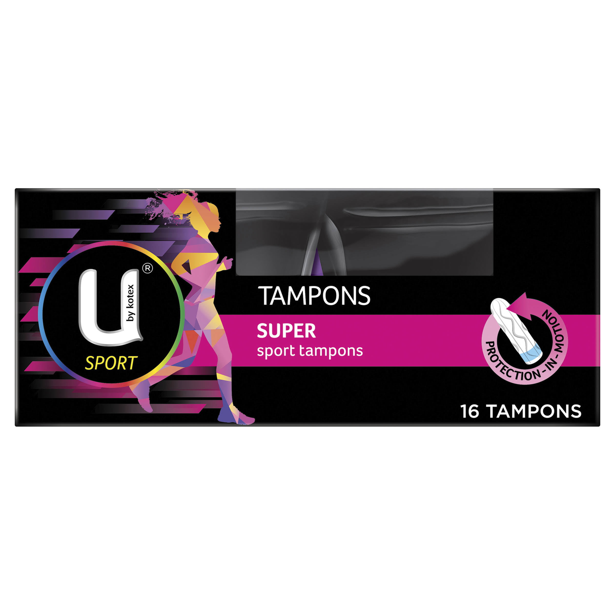 U by Kotex Super Sports Tampons 16 Pack