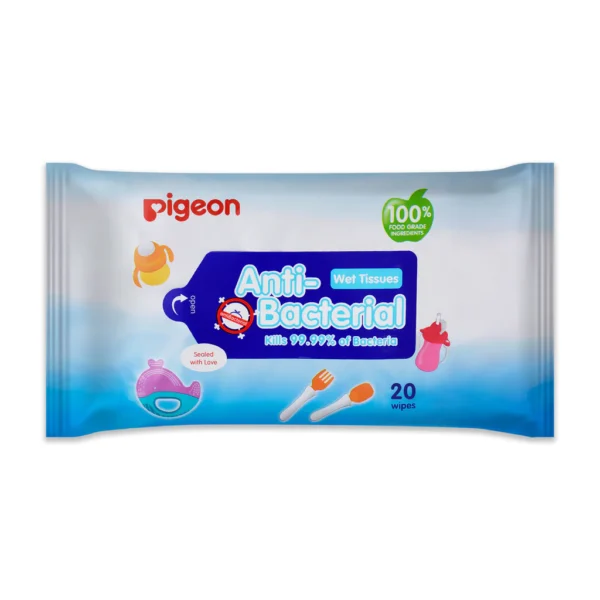 Pigeon Anti Bacterial Wipes 20 Pack