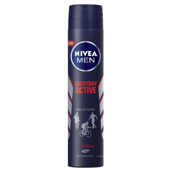 Nivea Men Everyday Active Aerosol Deodorant 250ml