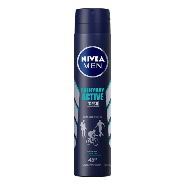 Nivea Men Everyday Active Fresh Aerosol Deodorant 250ml