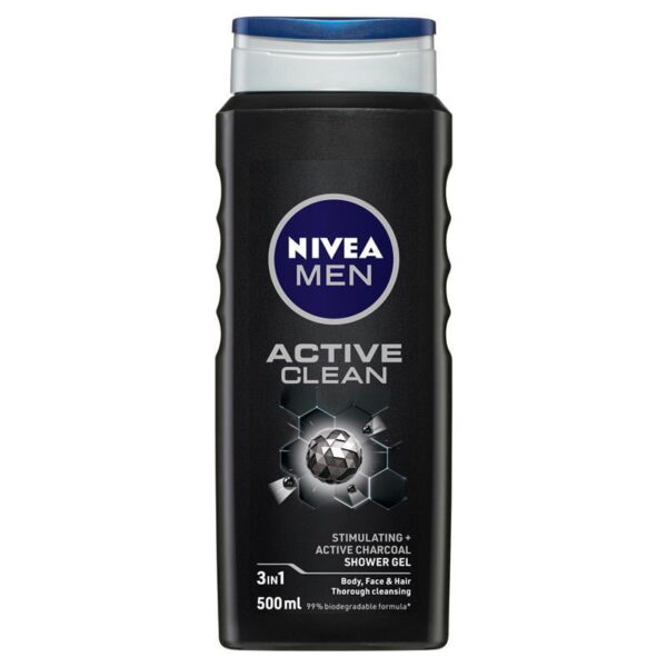 Nivea Men Active Clean Shower Gel 500ml