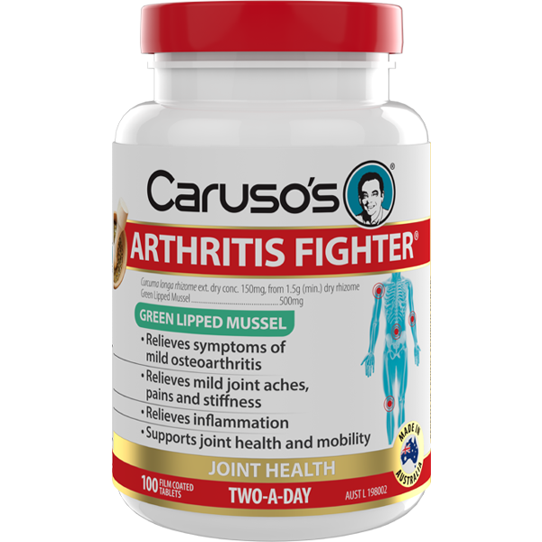 Carusos Arthritis Fighter 100 Tablets
