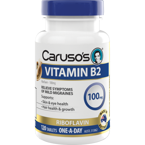 Caruso's Vitamin B2 120 Tablets