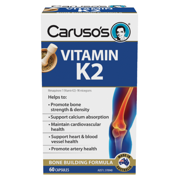 Caruso's Vitamin K2 60 Capsules