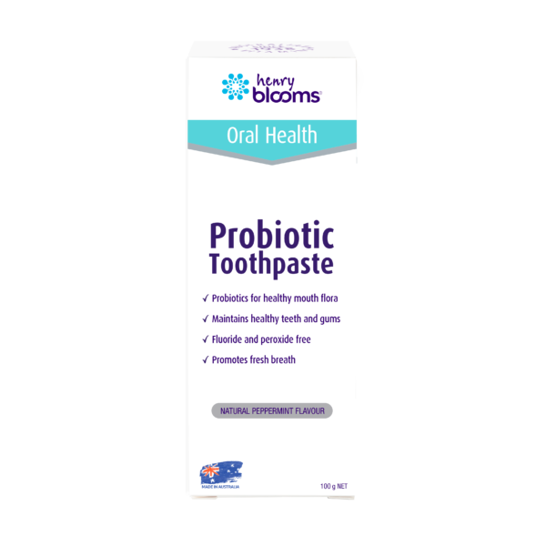 Henry Blooms Probiotic Toothpaste 100g
