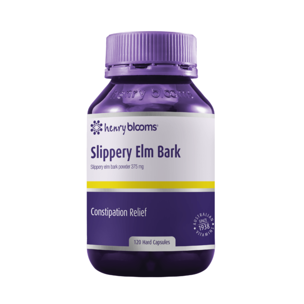 Henry Blooms Slippery Elm Bark 120 Capsules