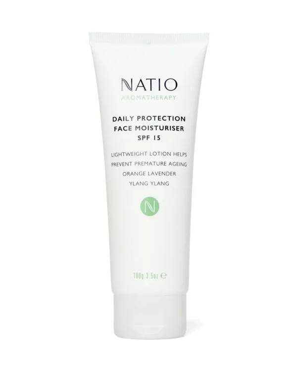 Natio Aromatherapy Daily Protection Face Moisturiser SPF 15 100ml