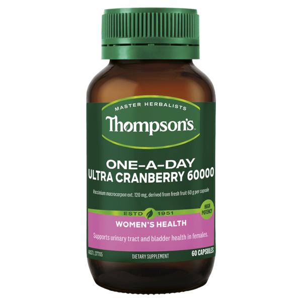 Thompson's One a day Ultra Cranberry 60000mg 60 Capsules