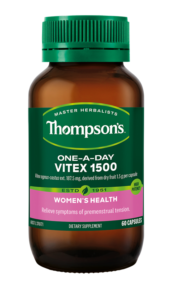Thompson's One-a-day Vitex 1500mg 60 Capsules