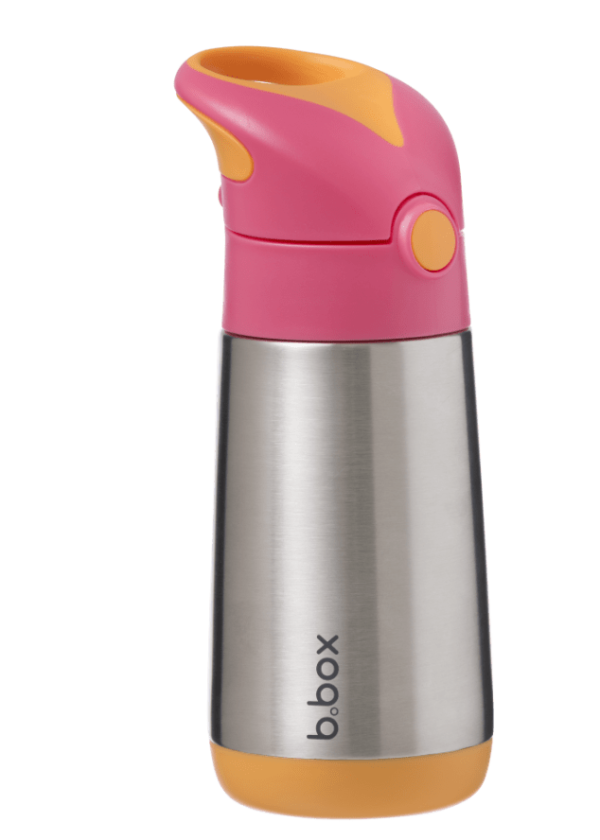 B.Box Insulated Drink Bottle 350ml - Strawberry Shake