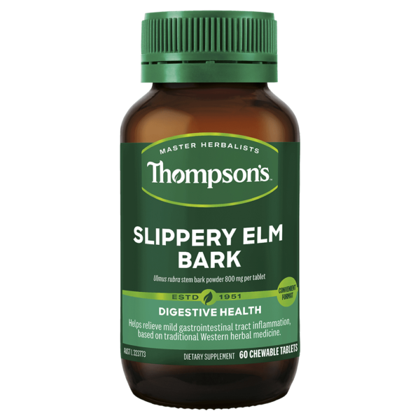 Thompson's Slippery Elm Bark 800mg 60 Tablets