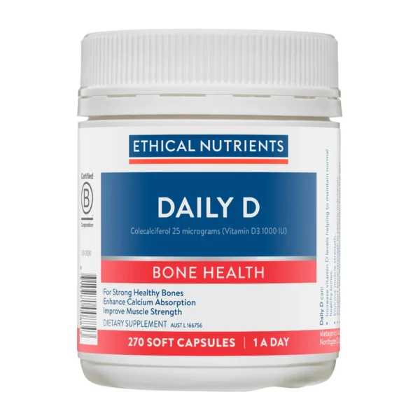 Ethical Nutrients Daily D 270 Capsules