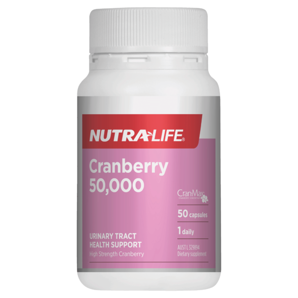 Nutra-Life Cranberry 50000 50 Capsules