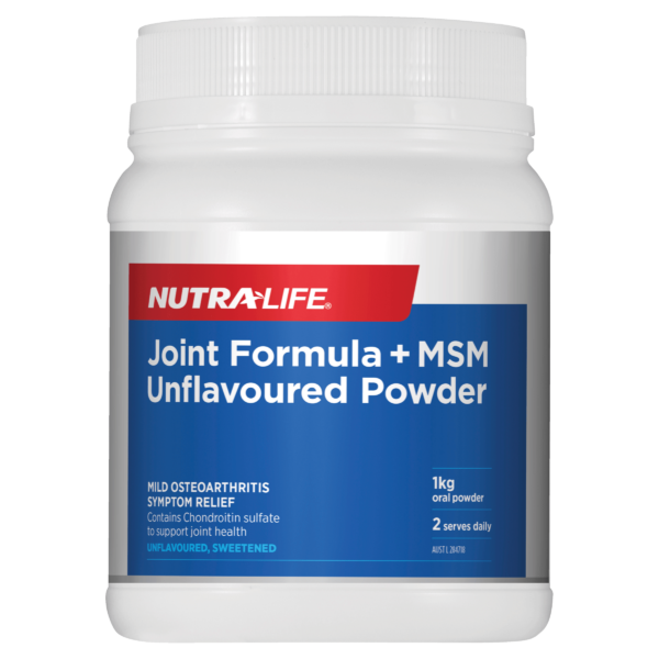 Nutra-Life Joint Formula + MSM Unflavoured Powder 1kg