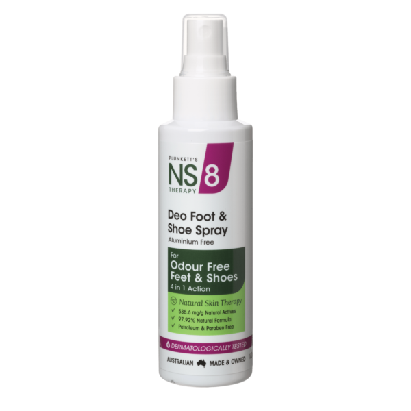 Plunkett's NS8 Deo Foot & Shoe Spray - 100mL