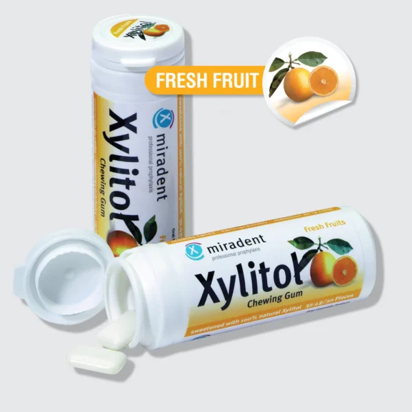 Xylitol Chewing Gum Fresh Fruits 30 Pieces