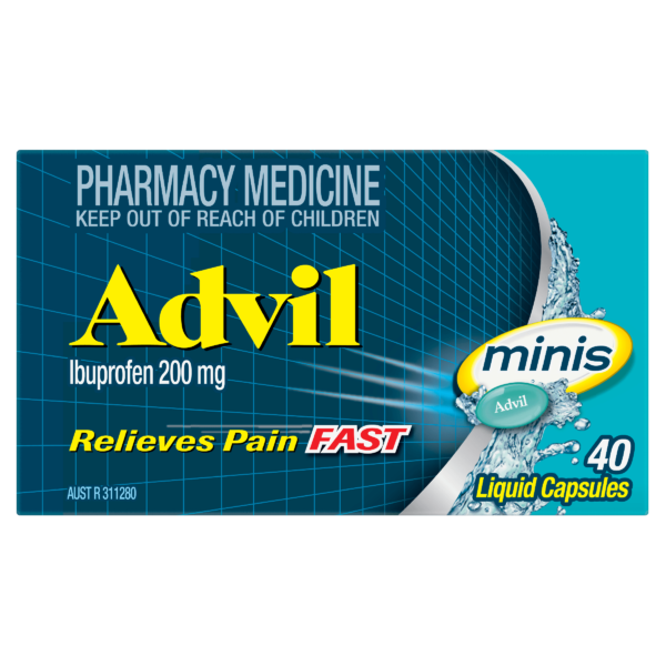 Advil Minis Liquid Capsules 40s