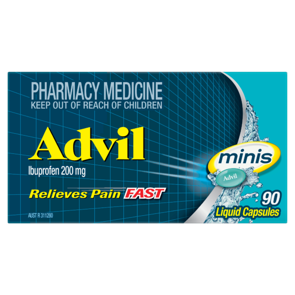 Advil Minis Liquid Capsules 90s