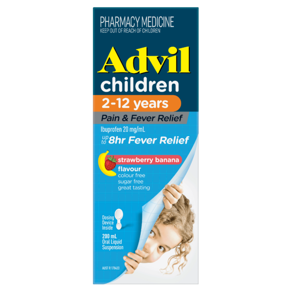 Advil Pain & Fever Suspension 200ml