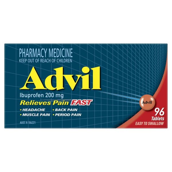 Advil Tablets 96s