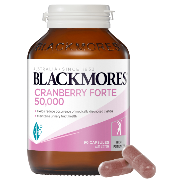 Blackmores Cranberry Forte 50,000 90 Capsules