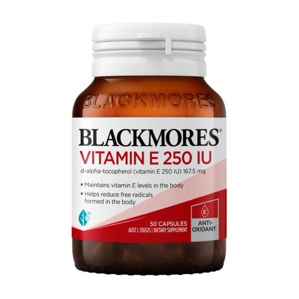 Blackmores Vitamin E 250 IU - 50 Capsules