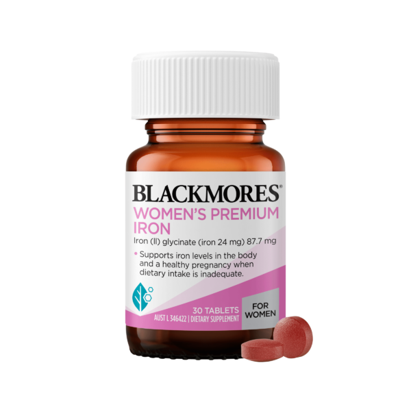 Blackmores Women's Premium Iron 30 Tablets 1