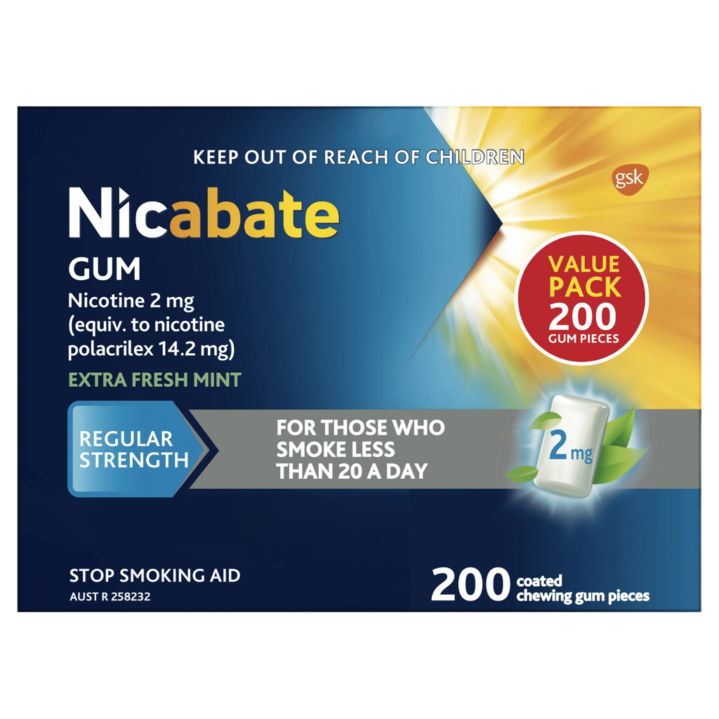 Nicabate-Chewing-Gum-2mg-200-Pack Nicabate-Chewing-Gum-2mg-200-Pack