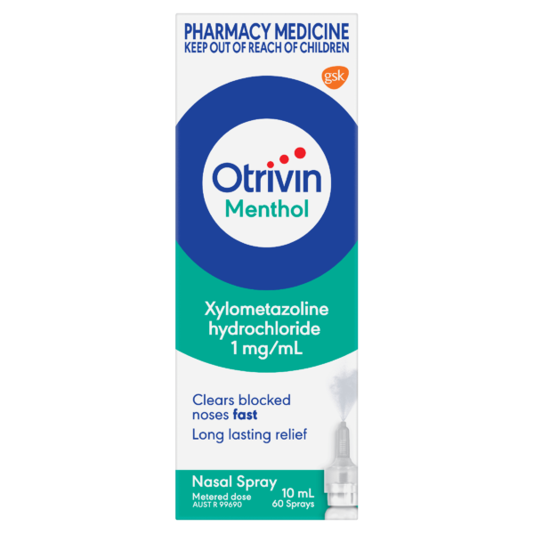 Otrivin Menthol Nasal Spray 10ml