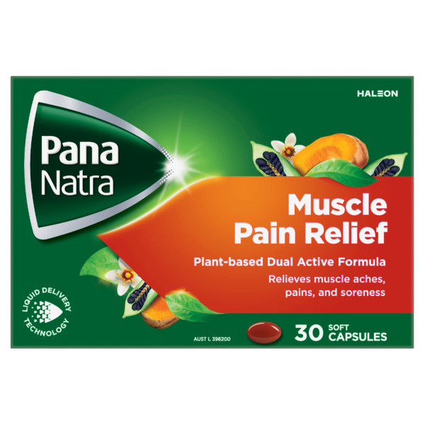 Pana Natra Muscle Pain Relief 30 Soft Capsules