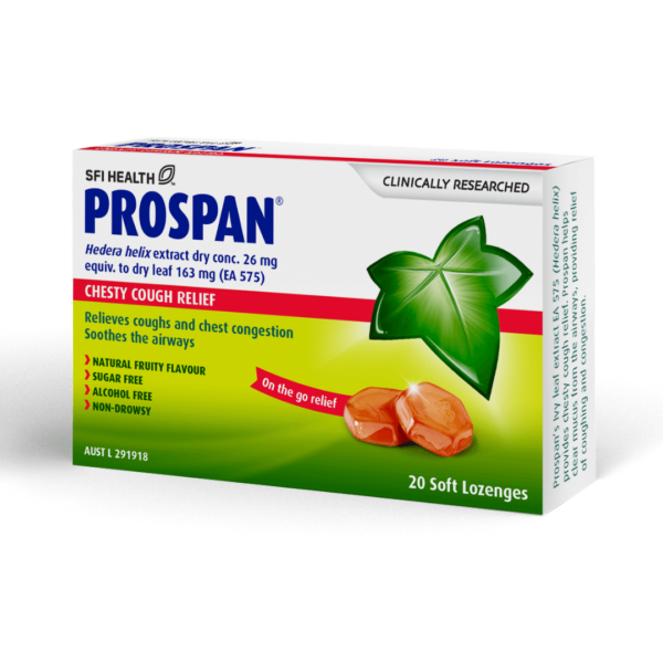Prospan Cough Lozneges 20 Pack
