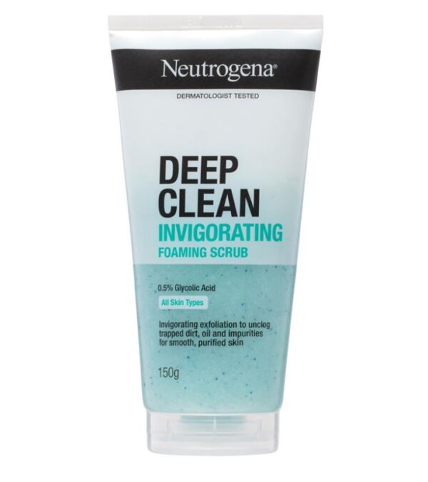 Neutrogena Deep Clean Invigorating Foaming Scrub 150g