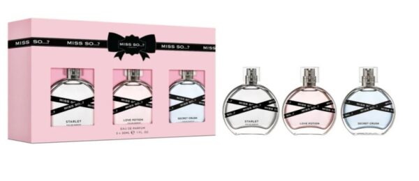 Miss So EDP Perfume Set 3 x 30ml