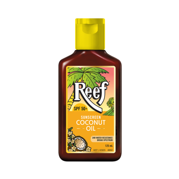 Reef Sunscreen Coconut Oil SPF50+ 125mL