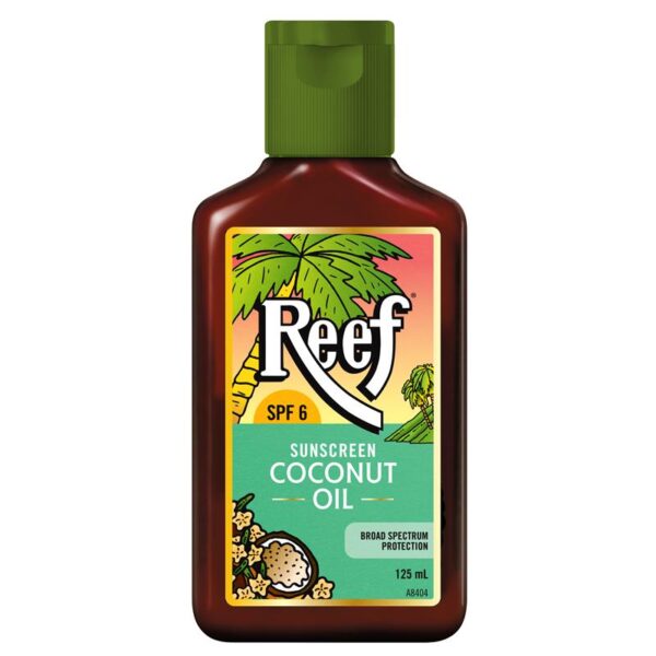 Reef Sunscreen Coconut Oil SPF6 125mL