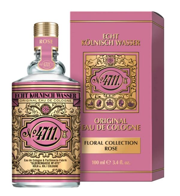 4711 Floral Collection Rose Eau de Cologne Spray – 100mL