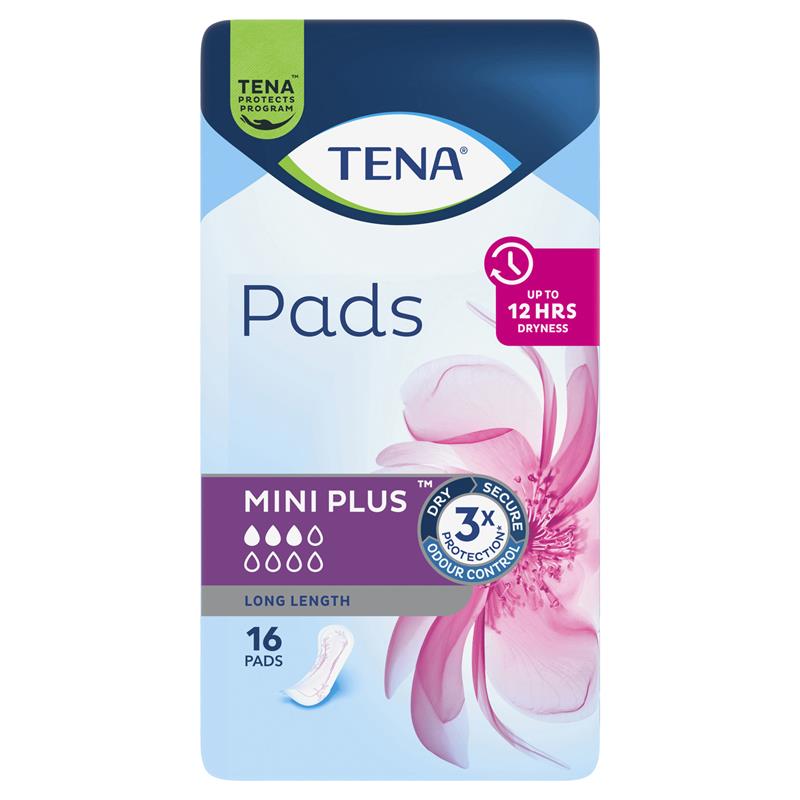 Tena Pad Ultrathin Mini Plus 16 Pack1