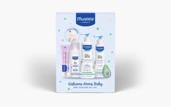 Mustela Welcome Home Baby - Baby Skincare Gift Set
