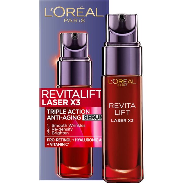 Loreal Revitalift Laser x3 Triple Action Anti-Ageing Serum 30ml