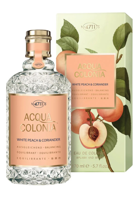 4711 Acqua Colonia White Peach & Coriander Eau De Cologne 170mL