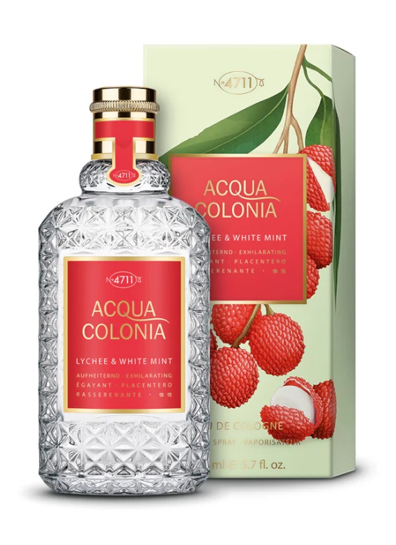 4711 Acqua Colonia Lychee & White Mint Eau De Cologne 170mL